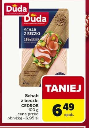 Schab z beczki Duda niska cena