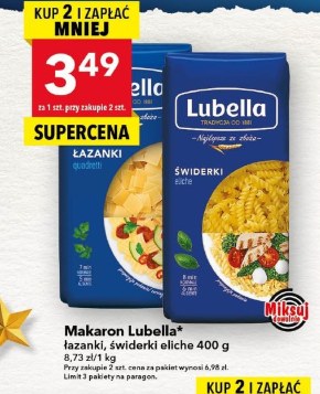 Makaron Lubella niska cena