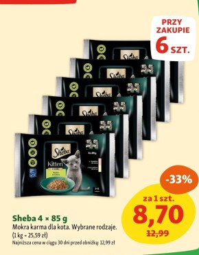 Mokra karma dla kota Sheba niska cena