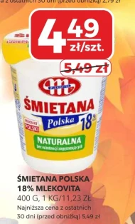 Śmietana Mlekovita