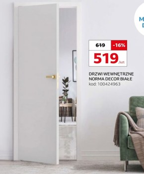 Drzwi wewnętrzne Białe niska cena