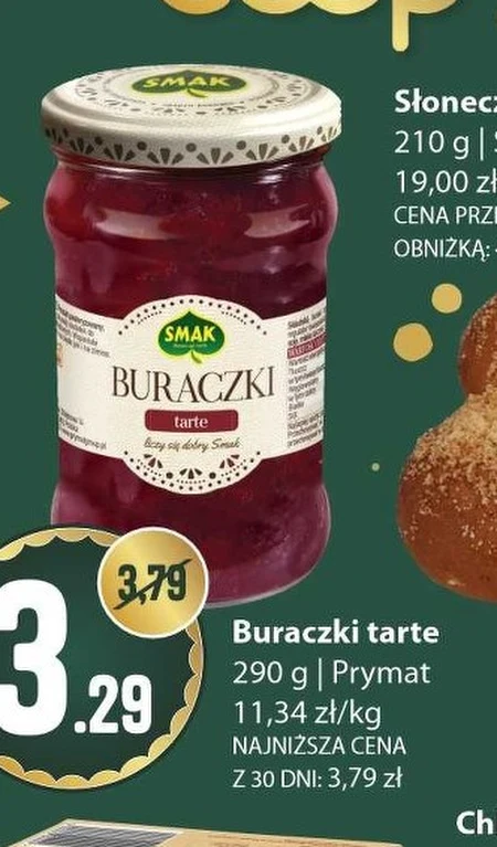 Buraczki tarte Smak