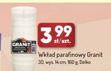 Wkład parafinowy Delko