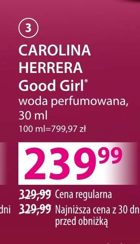 Woda perfumowana Carolina Herrera