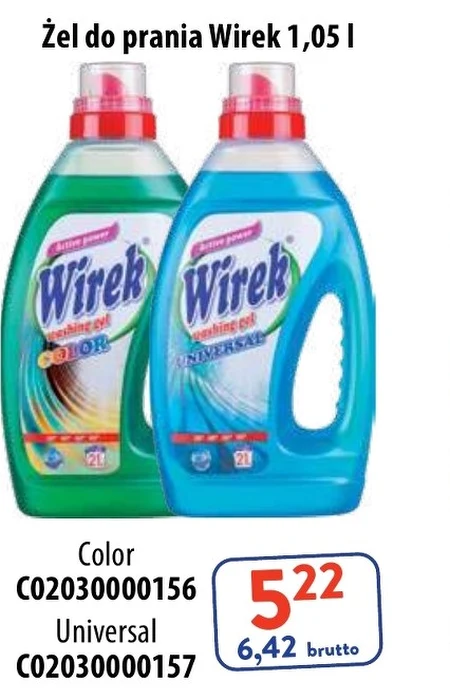 Żel do prania Wirek