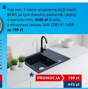 Zmywak Berg niska cena