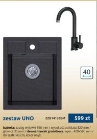 Zlewozmywak Uno