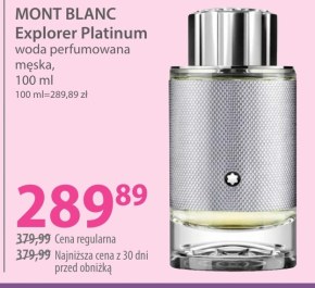 Woda perfumowana męska Mont Blanc niska cena
