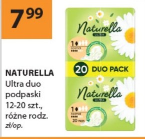 Podpaski Naturella niska cena