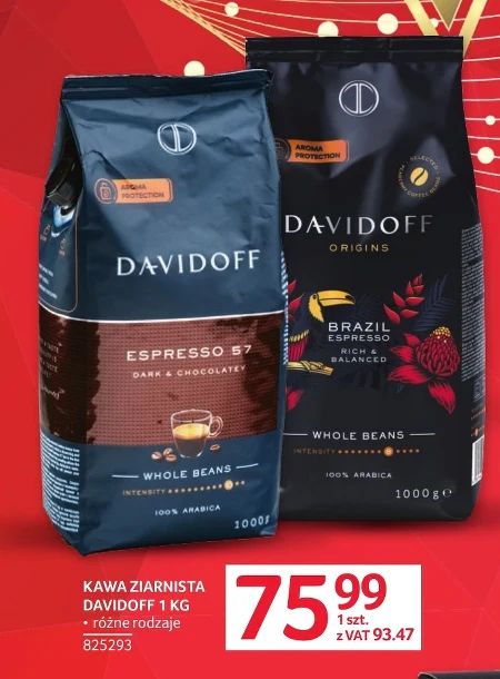 Kawa ziarnista Davidoff