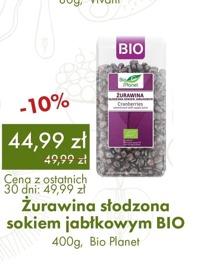 Żurawina Bio Planet
