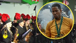 Przed meczem Leona zagrała orkiestra. A potem show i siatkarski nokaut