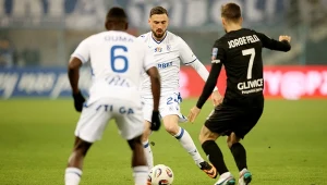 Triumf okupiony stratami, bój Lecha w Gliwicach. Sprawa awansu już pewna