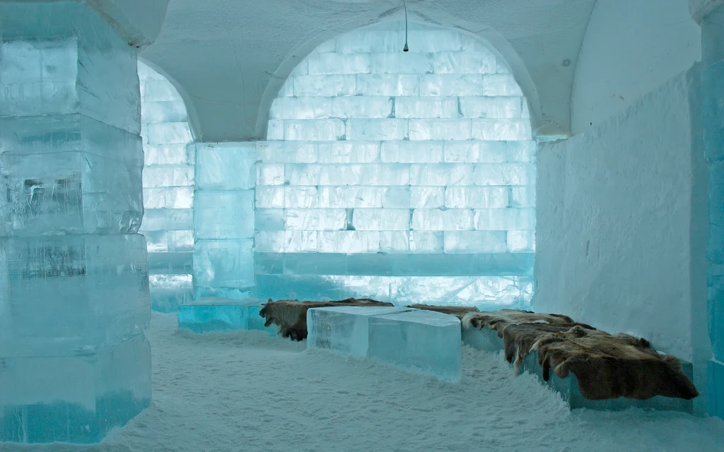 Icehotel w Jukkasjärvi