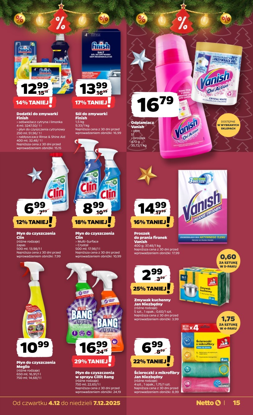 Gazetka: Tanie święta – Netto - strona 15