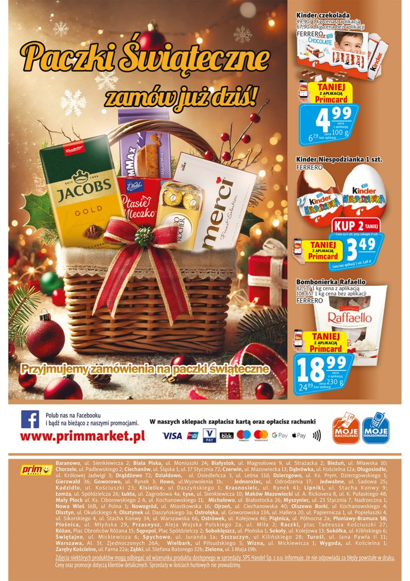 Gazetka: Świąteczne smaki - Prim Market - strona 16