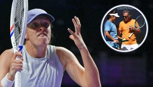 Na zdjęciu Iga Świątek oraz Emma Raducanu