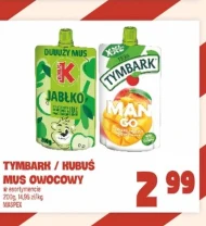 Фруктовий мус Tymbark