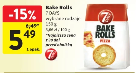 Pieczywo chrupkie Bake Rolls