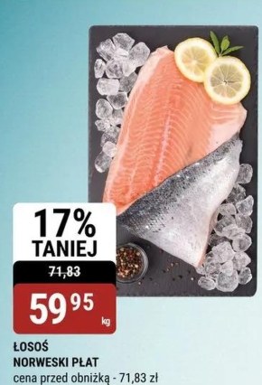 Łosoś niska cena