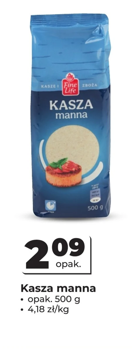 Манна каша Fine life