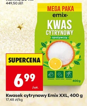 Kwasek cytrynowy Emix niska cena