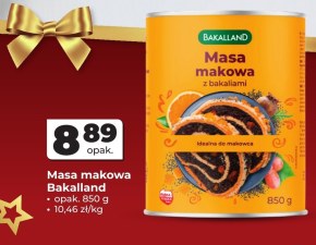 Masa makowa Bakalland niska cena