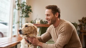 Facet z psem, czyli +100 do atrakcyjności. Oto fenomen "psiego wabika"