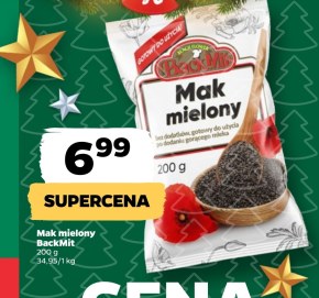 Mak mielony BackMit niska cena