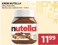 Pasta orzechowa Nutella