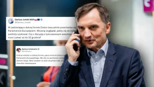 Politycy grzmią po oświadczeniu Ziobry. "Turysta roku"