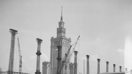 Budowa Dworca Centralnego w Warszawie