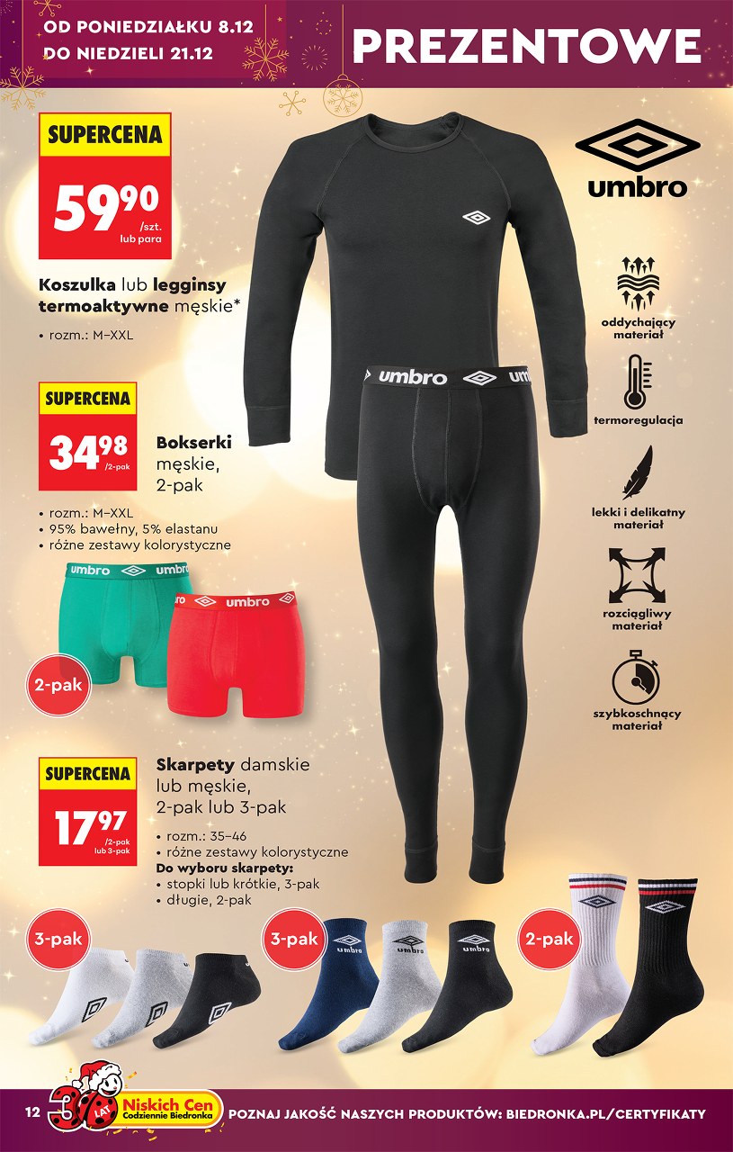 Gazetka: Świąteczne hity i inspiracje - Biedronka - strona 12