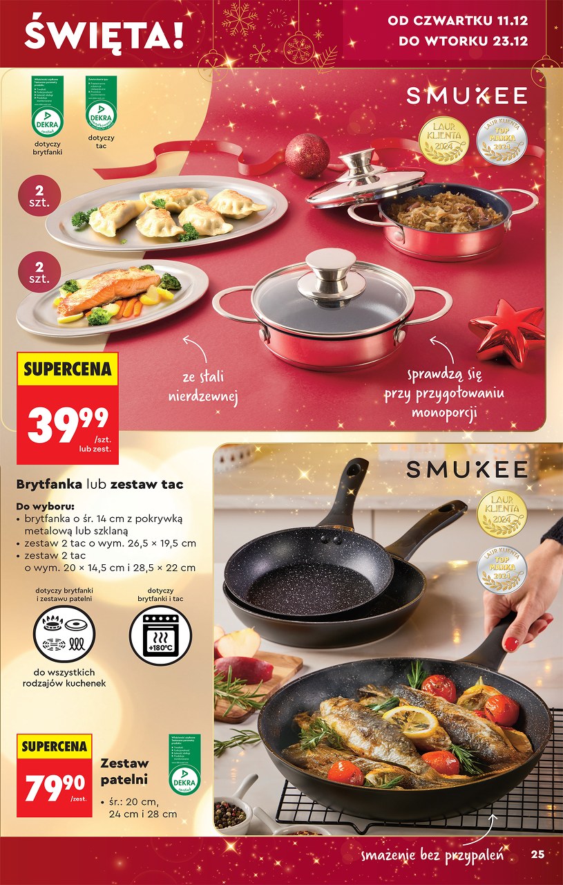 Gazetka: Świąteczne hity i inspiracje - Biedronka - strona 25