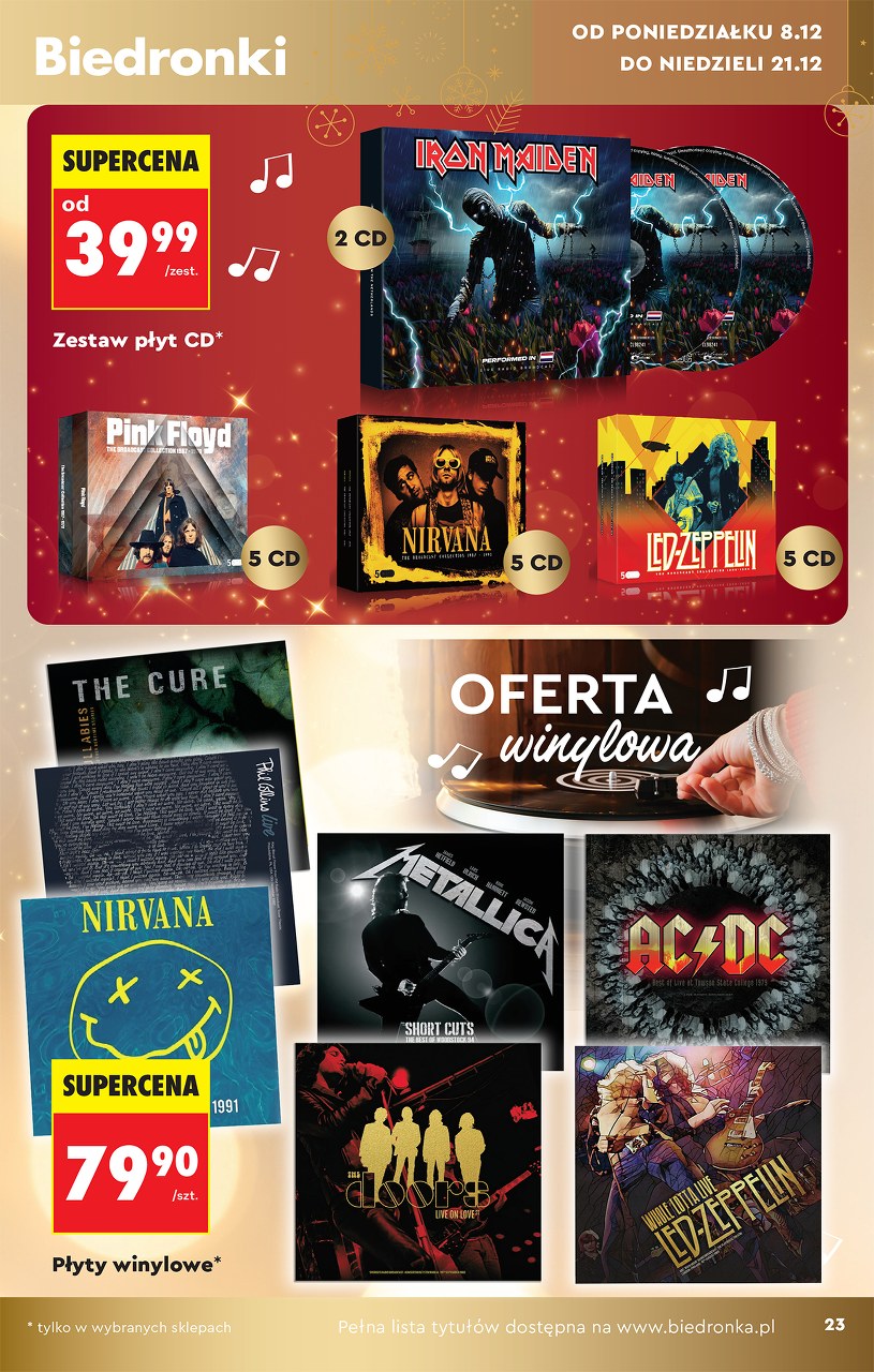 Gazetka: Świąteczne hity i inspiracje - Biedronka - strona 23