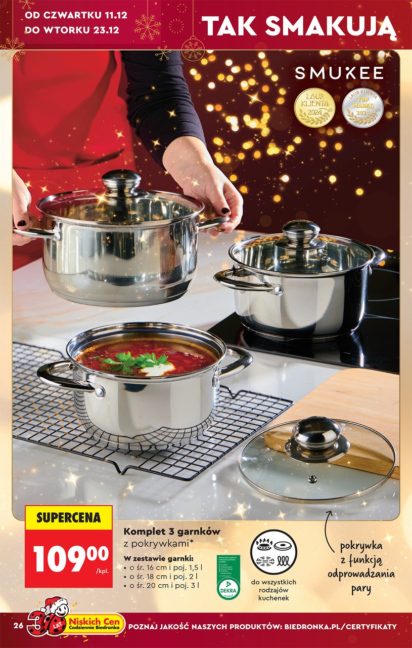 Gazetka: Świąteczne hity i inspiracje - Biedronka - strona 26