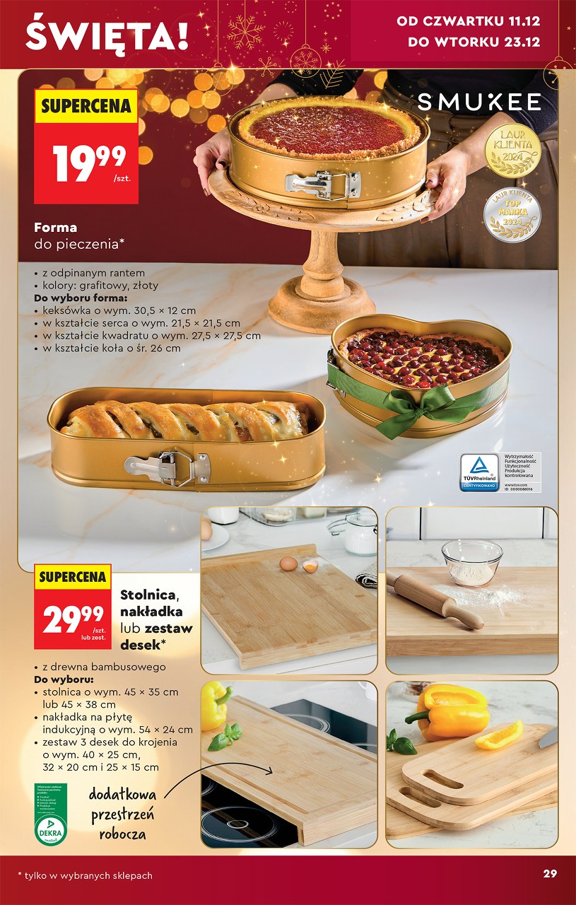 Gazetka: Świąteczne hity i inspiracje - Biedronka - strona 29