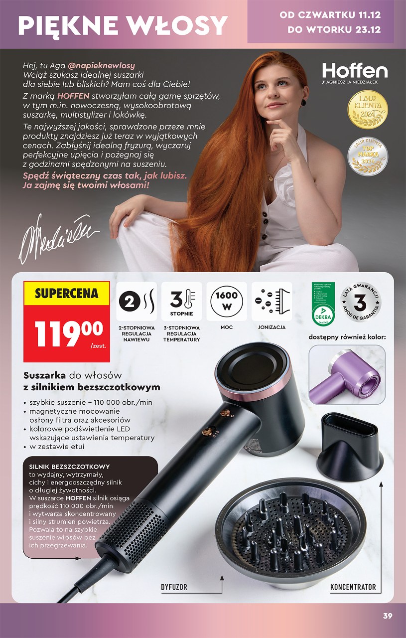 Gazetka: Świąteczne hity i inspiracje - Biedronka - strona 39
