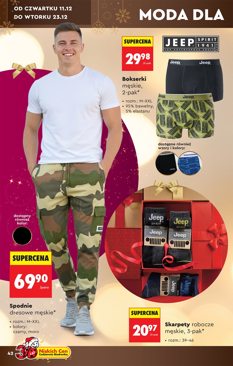 Gazetka: Świąteczne hity i inspiracje - Biedronka - strona 42