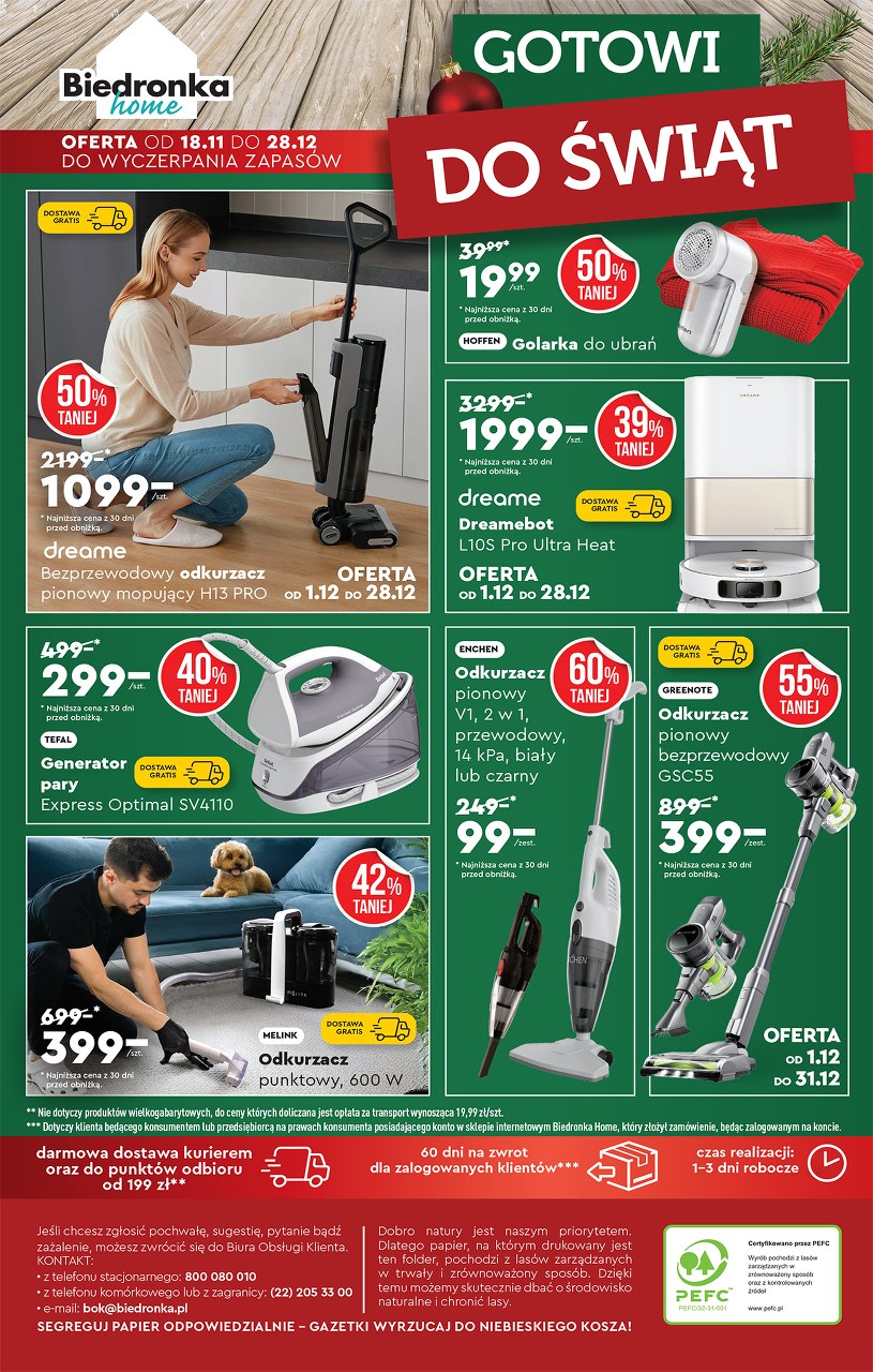 Gazetka: Świąteczne hity i inspiracje - Biedronka - strona 48