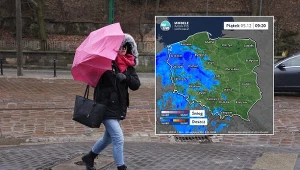 Opady powoli zmieniają charakter. Poczują to mieszkańcy zachodniej Polski