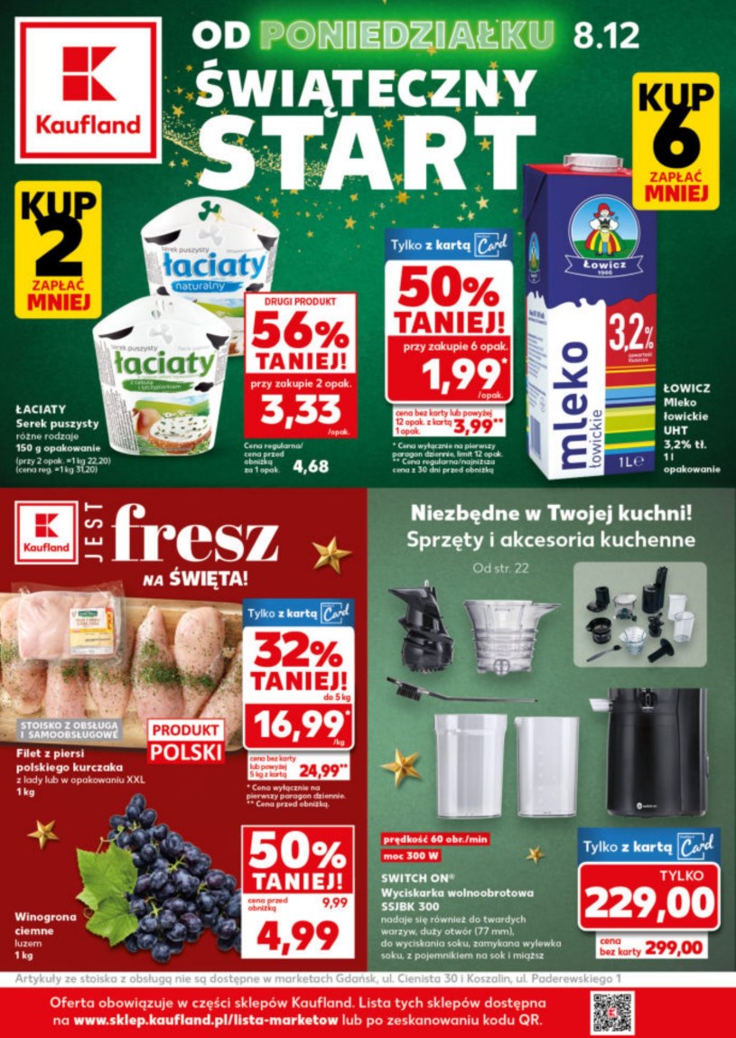 Gazetka promocyjna Kaufland - ważna od 08. 12. 2025 do 10. 12. 2025