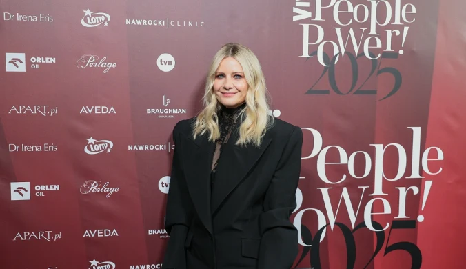 Małgorzata Kożuchowska zdobyła nagrodę w kategorii "człowiek dla sztuki"