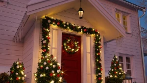 Jak ozdobić choinkę na zewnątrz? Takich ozdób pozazdroszczą ci sąsiedzi 