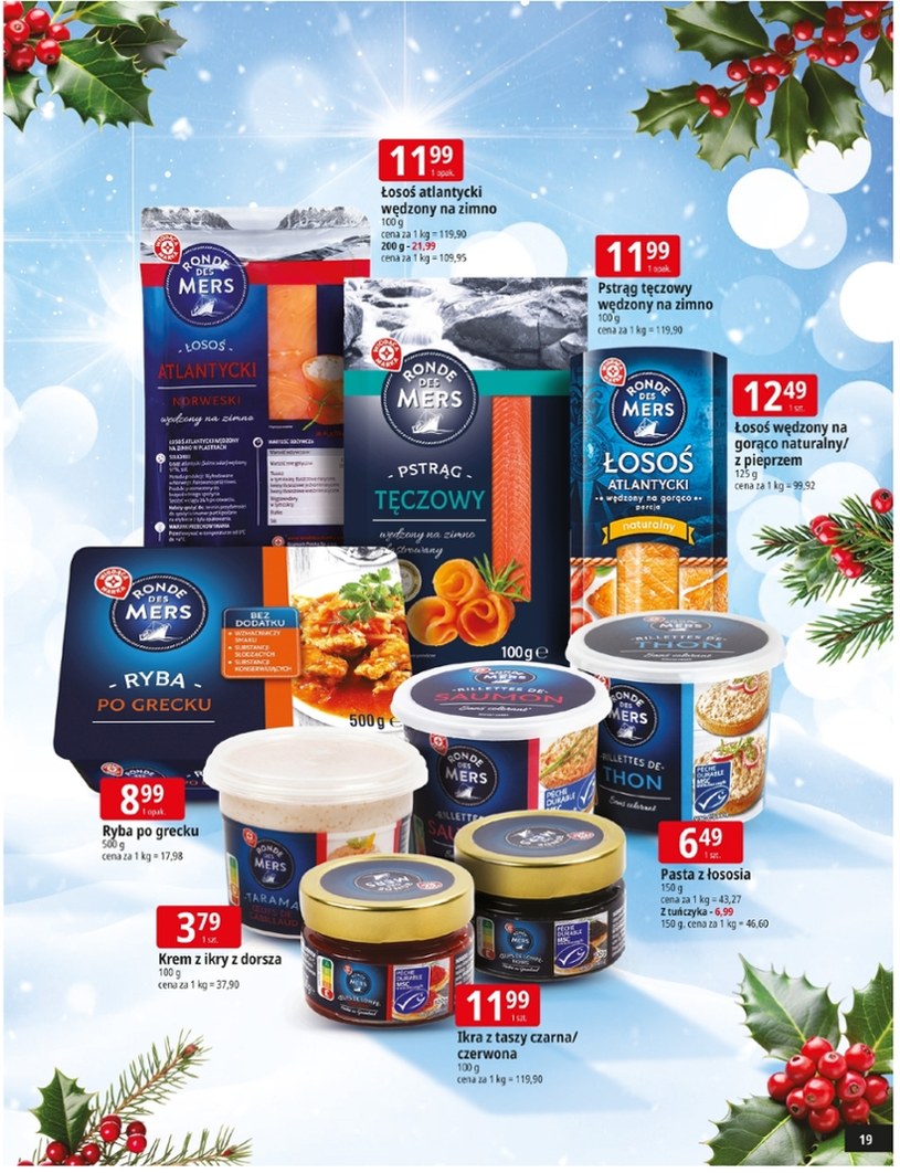 Gazetka: Czas na świąteczne pyszności - E.Leclerc - strona 19