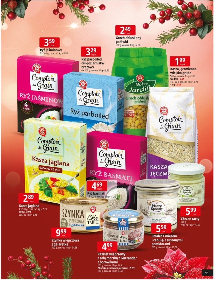 Gazetka: Czas na świąteczne pyszności - E.Leclerc - strona 15