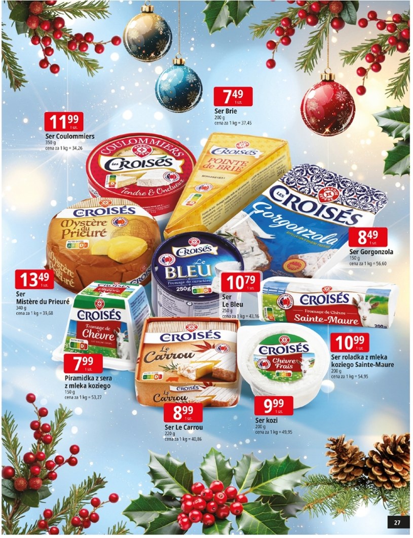 Gazetka: Czas na świąteczne pyszności - E.Leclerc - strona 27