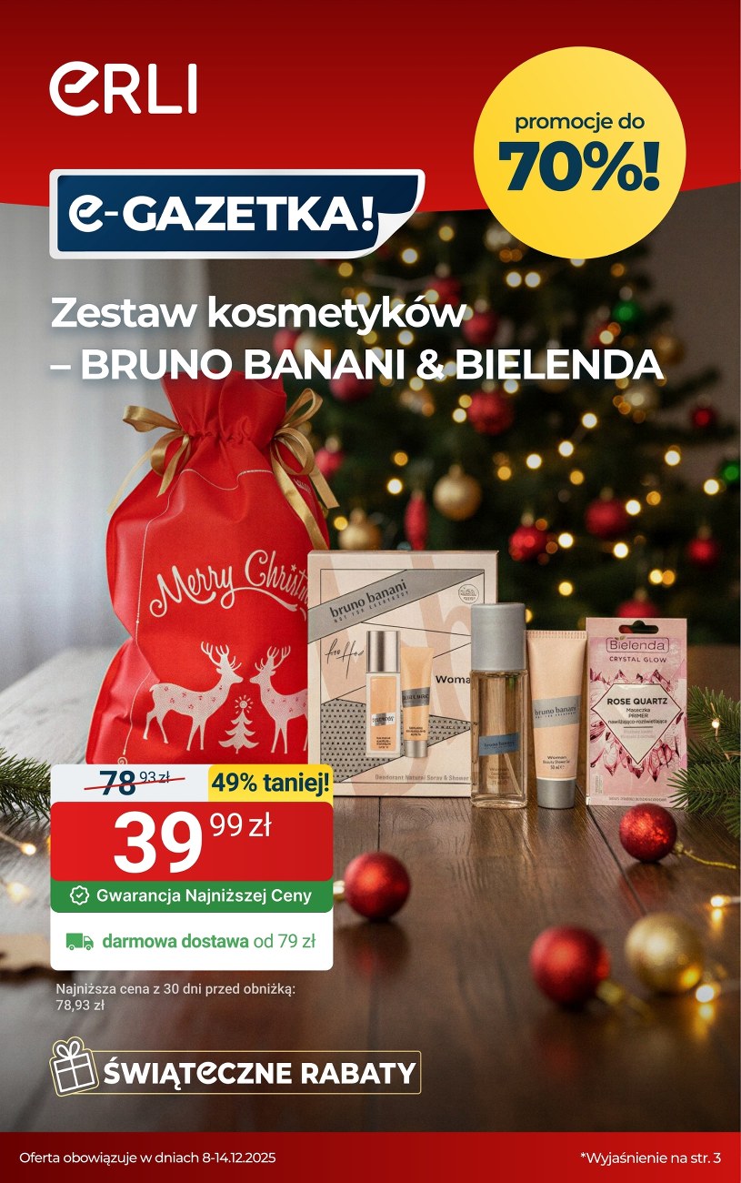 Gazetka promocyjna ERLI - ważna od 08. 12. 2025 do 14. 12. 2025