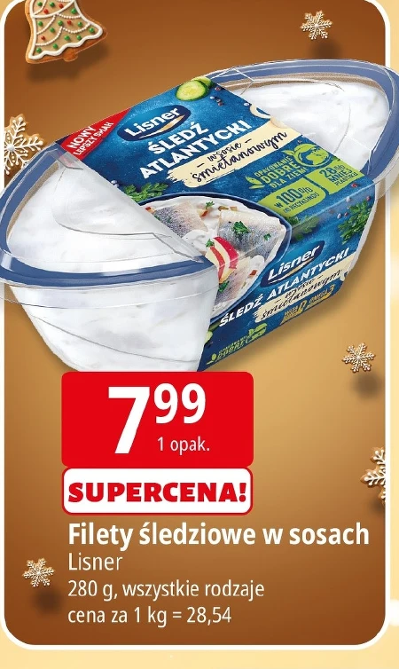 Filety śledziowe Lisner