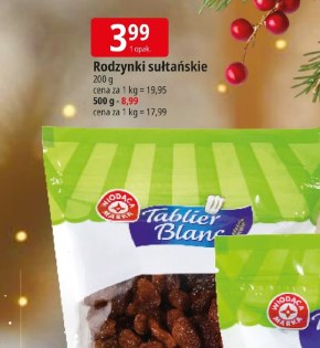 Rodzynki Tablier Blanc niska cena